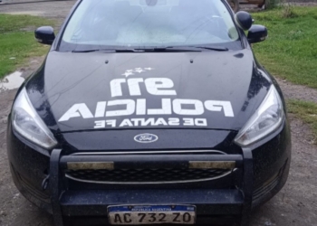 Madrugada violenta en Gaboto: incendio, disparos y aprehensión 