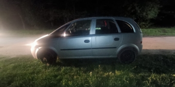 Abandonaron en Oliveros un auto robado en Capitán Bermúdez