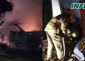 Doble incendio: ardieron una vivienda en Barrancas y un automóvil en San Fabián