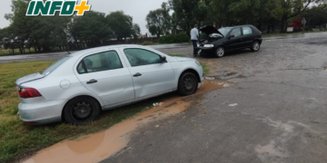 Dos vehículos colisionaron en Totoras sobre la Ruta Nacional 34