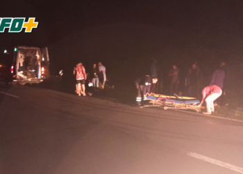 Una bicicleta y una moto chocaron en Barrancas: un joven sufrió graves heridas