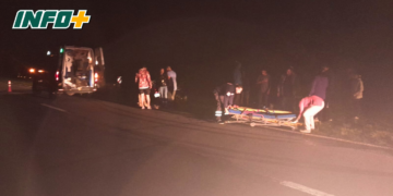 Una bicicleta y una moto chocaron en Barrancas: un joven sufrió graves heridas