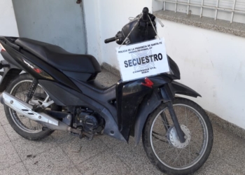 Recuperaron una moto que había sido robada en Monje