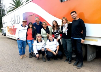 La Ribera: realizaron la primera campaña de vacunación en el camión sanitario