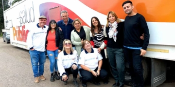La Ribera: realizaron la primera campaña de vacunación en el camión sanitario