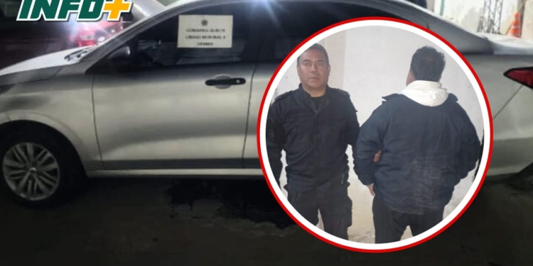 Detuvieron a un vecino de Correa con un auto robado