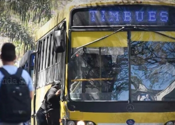 Comenzó a funcionar una línea de colectivos entre Timbúes y Puerto San Martín