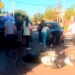 Una motociclista de Gaboto herida tras chocar con un auto en Maciel