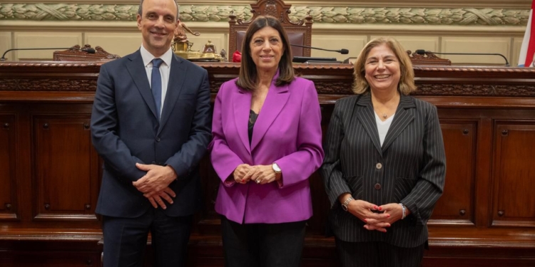 Clara García fue reelecta presidenta de la Cámara de Diputados de la Provincia