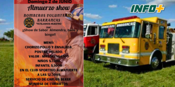 Bomberos de Barrancas celebrarán su día con un almuerzo show