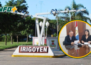 Pueblo Irigoyen presentó el proyecto para la renovación de su ingreso principal