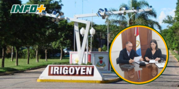 Pueblo Irigoyen presentó el proyecto para la renovación de su ingreso principal
