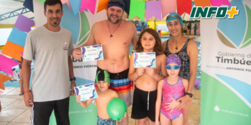 Realizaron en Timbúes el desafío de «12 horas de nado continuo»