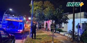 Susto por el incendio de una estufa eléctrica en una vivienda de San Genaro