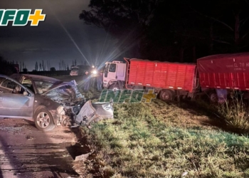 Murió un jubilado de Correa tras chocar de frente con un camión