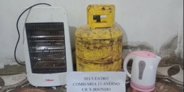 Robo, allanamiento y recuperación de elementos en Andino