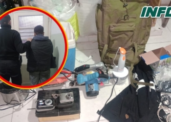 Andino: la policía atrapó a un ladrón que huía tras el robo en una vivienda