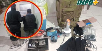 Andino: la policía atrapó a un ladrón que huía tras el robo en una vivienda