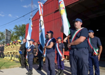 Histórico: los Bomberos de Timbúes ya están operativos y tuvieron su primera actuación