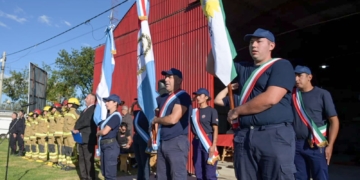 Histórico: los Bomberos de Timbúes ya están operativos y tuvieron su primera actuación