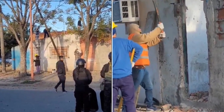 Derribaron un bunker de drogas que funcionaba en la región