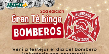 Bomberos de Andino festejarán su día con un Té Bingo