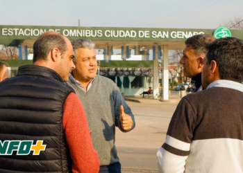San Genaro gestiona una rotonda en rutas 34 y 65 y obras de repavimentación