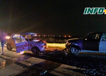 Gaboto: dos personas heridas tras un choque frontal en Ruta 95