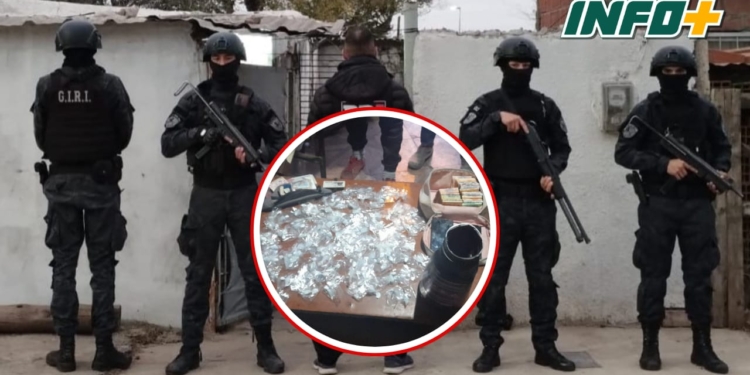 Microtráfico en la región: dos detenidos con cocaína lista para vender