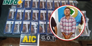 Acusan a un ruralista y a un puestero por 30 kilos de droga hallados en Gaboto