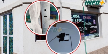 Rompieron una puerta y robaron en una heladería y maxi kiosco de Maciel