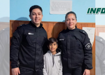 Policías de San Genaro salvaron la vida de un nene que se había ahogado con una golosina