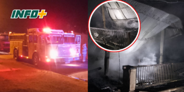 Investigan el voraz incendio que consumió una vivienda en Gaboto