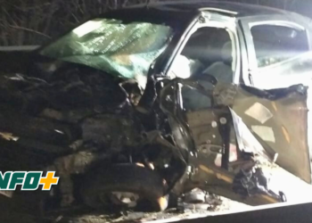 Fuerte impacto frontal entre dos vehículos en Ruta 34: dos vecinos de Clason heridos