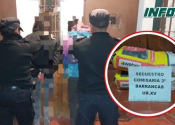 Barrancas: le robaron materiales a su vecina y terminaron detenidos