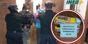 Barrancas: le robaron materiales a su vecina y terminaron detenidos