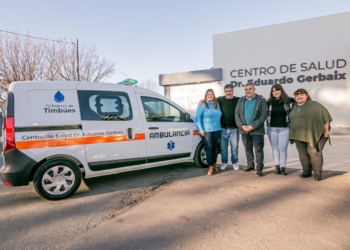 Timbúes sumó una nueva ambulancia – unidad de traslado para el Centro de Salud