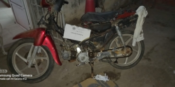 Recuperaron una moto que había sido robada en Gaboto