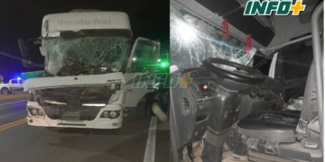 Totoras: fuerte choque entre camiones en el cruce de rutas 34 y 91