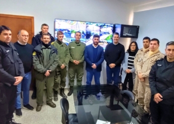 Gaboto presentó el nuevo sistema avanzado de cámaras de videovigilancia