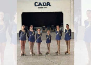 Patinadoras de Andino clasificaron al Nacional en Misiones y lanzaron una rifa
