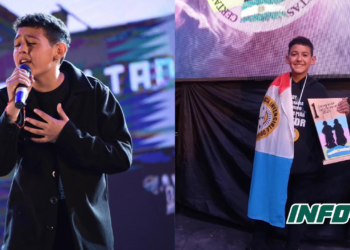 Sebas es de Correa y ganó el certamen nacional de Pequeños Grandes Artistas en Córdoba
