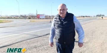Pascual inició gestiones para construir una rotonda en el cruce de Totoras