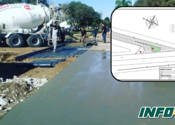 Nueva obra de pavimentación y desagües en calles de Maciel