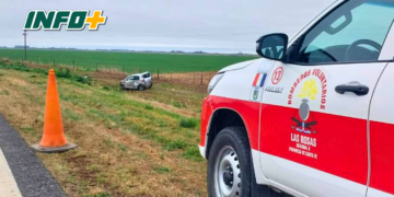 Una persona murió al volcar su auto entre San Genaro y Las Rosas