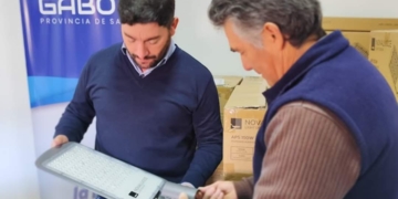Gaboto invirtió más de 12 millones de pesos en luminaria Led