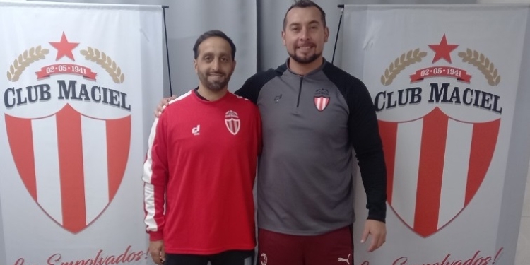 Lucas García es el nuevo entrenador del Club Maciel y ya trabaja con el plantel