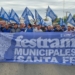 Trabajadores municipales acordaron un 19% de aumento trimestral