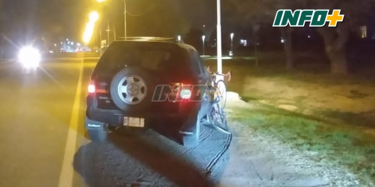 Maciel: una camioneta impactó a un ciclista en Ruta 11