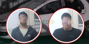 Allanamientos y dos detenidos tras el robo de un auto a mano armada en Pueblo Andino